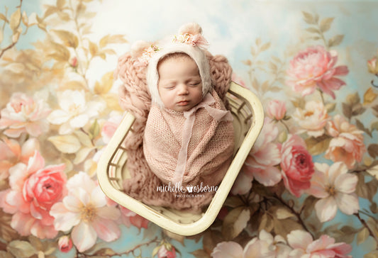 Heirloom Floral Tapestry - Petite