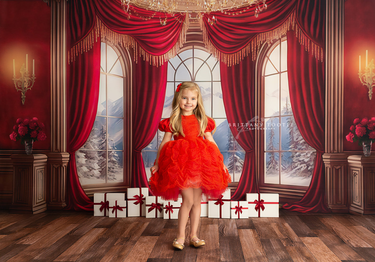 Holiday At The Abbey - Wood Floor Option - with Sweep Option