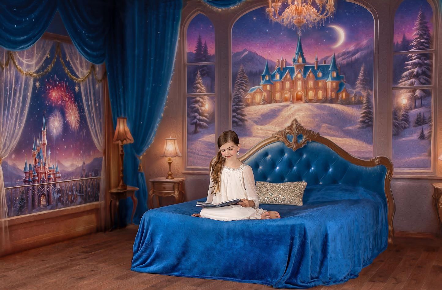 Holiday Fairytale Retreat - Blue Room