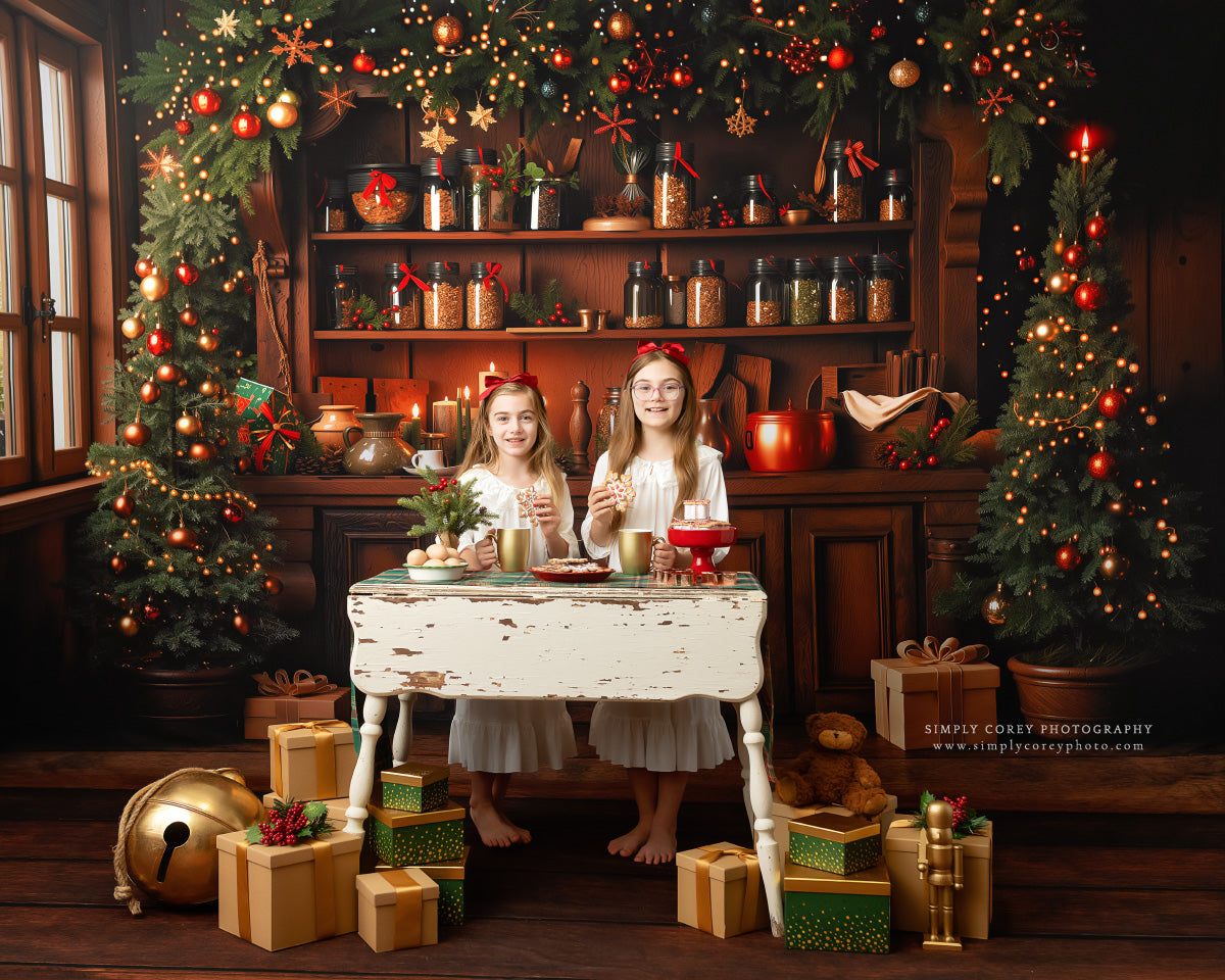 Holiday Pantry Kitchen - With Sweep Option