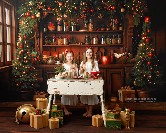 Holiday Pantry Kitchen - With Sweep Option