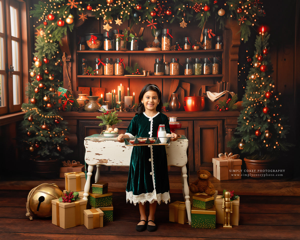 Holiday Pantry Kitchen - With Sweep Option