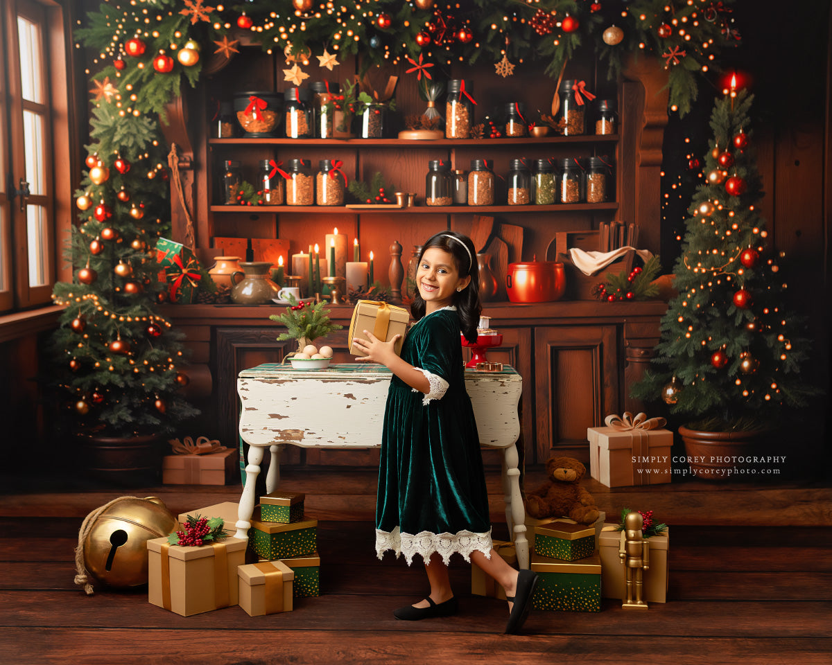 Holiday Pantry Kitchen - With Sweep Option