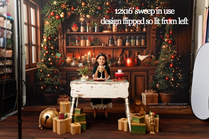 Holiday Pantry Kitchen - With Sweep Option