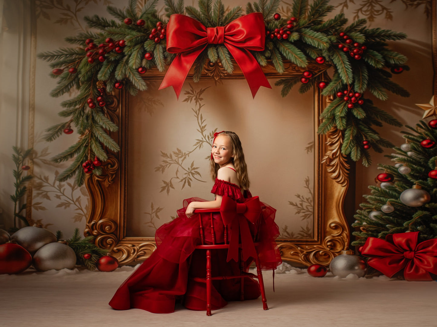 Holiday Portrait Room - with Sweep Option
