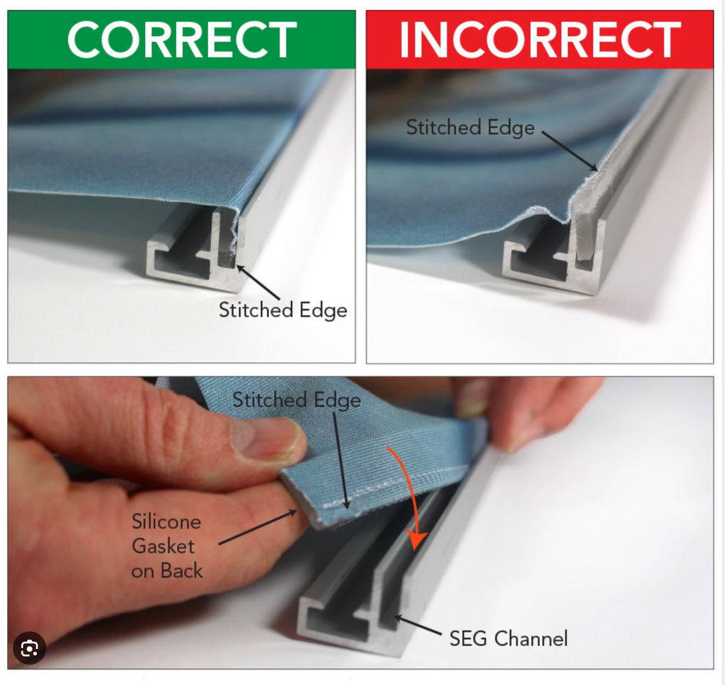Silicone Edge Add-On Option - OG Fancy Backdrop System Backdrops ...