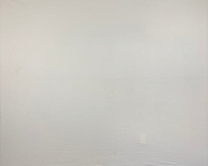 RTS Almost White - 10x8' Fleece - Yellow Spot - 60% Off