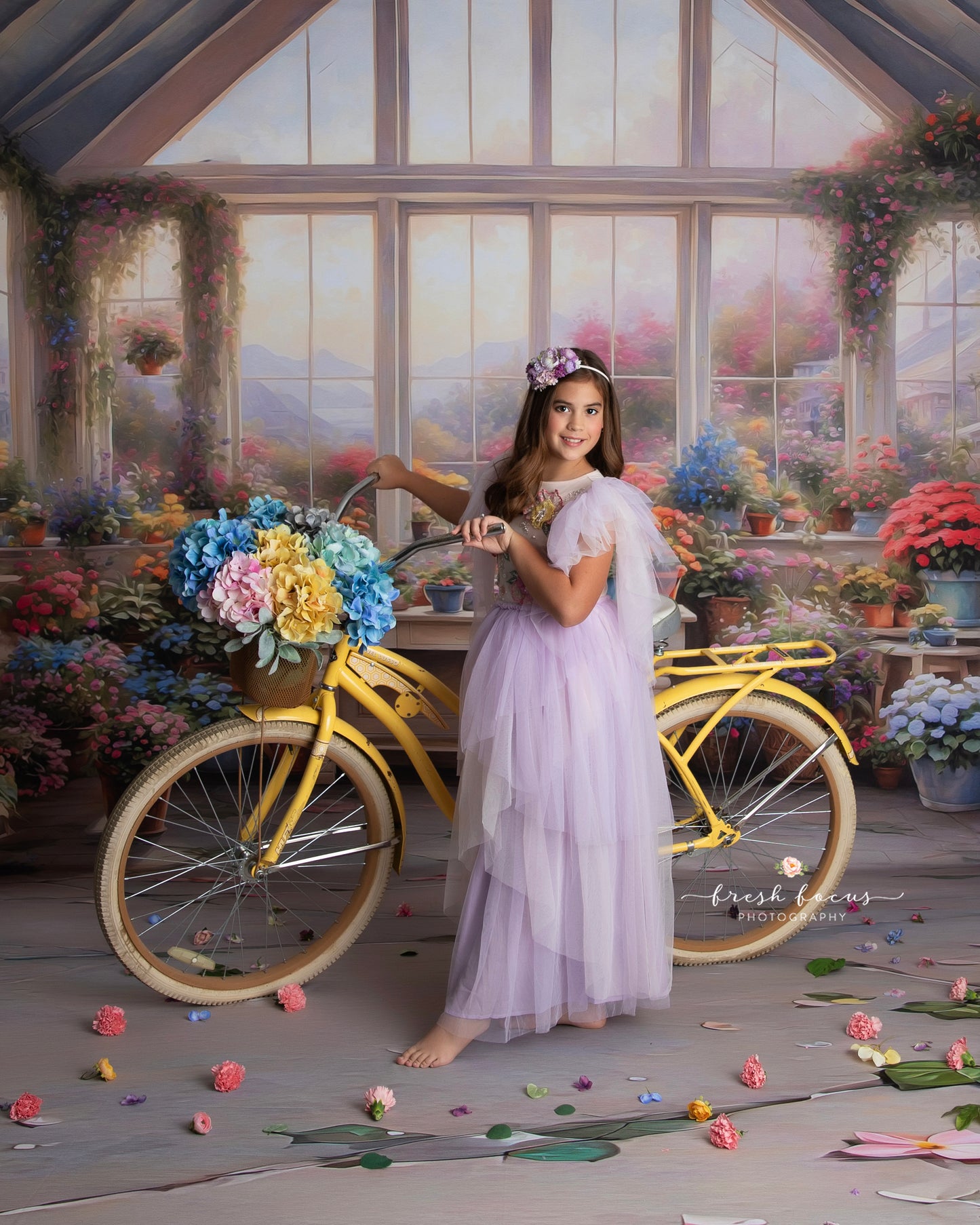 Green House Blooms - With Sweep Option