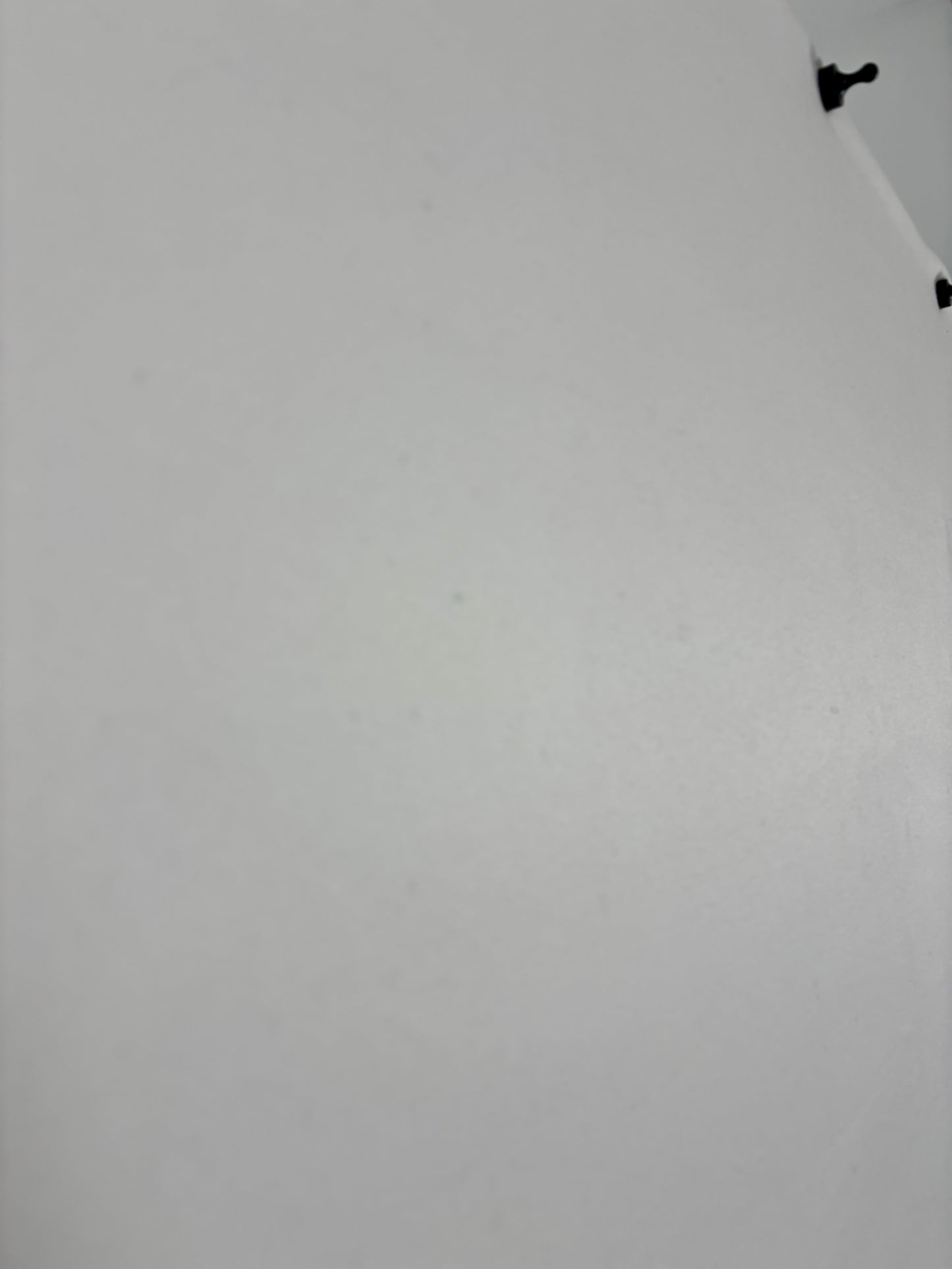 RTS Almost White - 9x20 Value Luxe Sweep - Faint Ink Spots Throughout- Not noticable in-use - 60% Off
