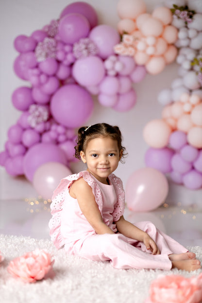 Jazzy Magenta Balloon Arch