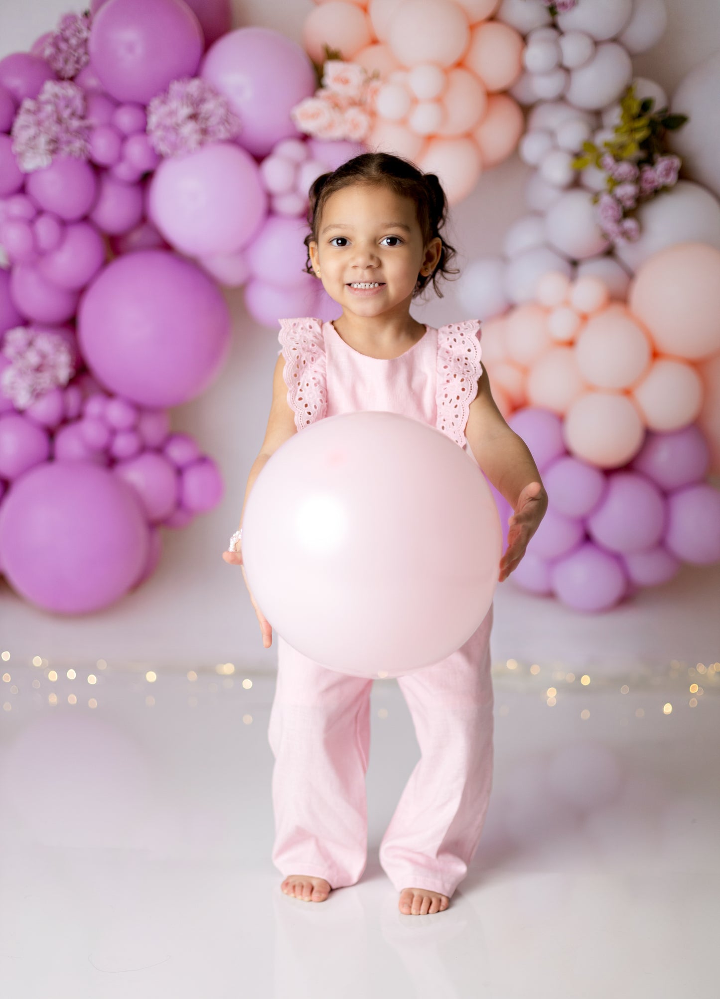 Jazzy Magenta Balloon Arch