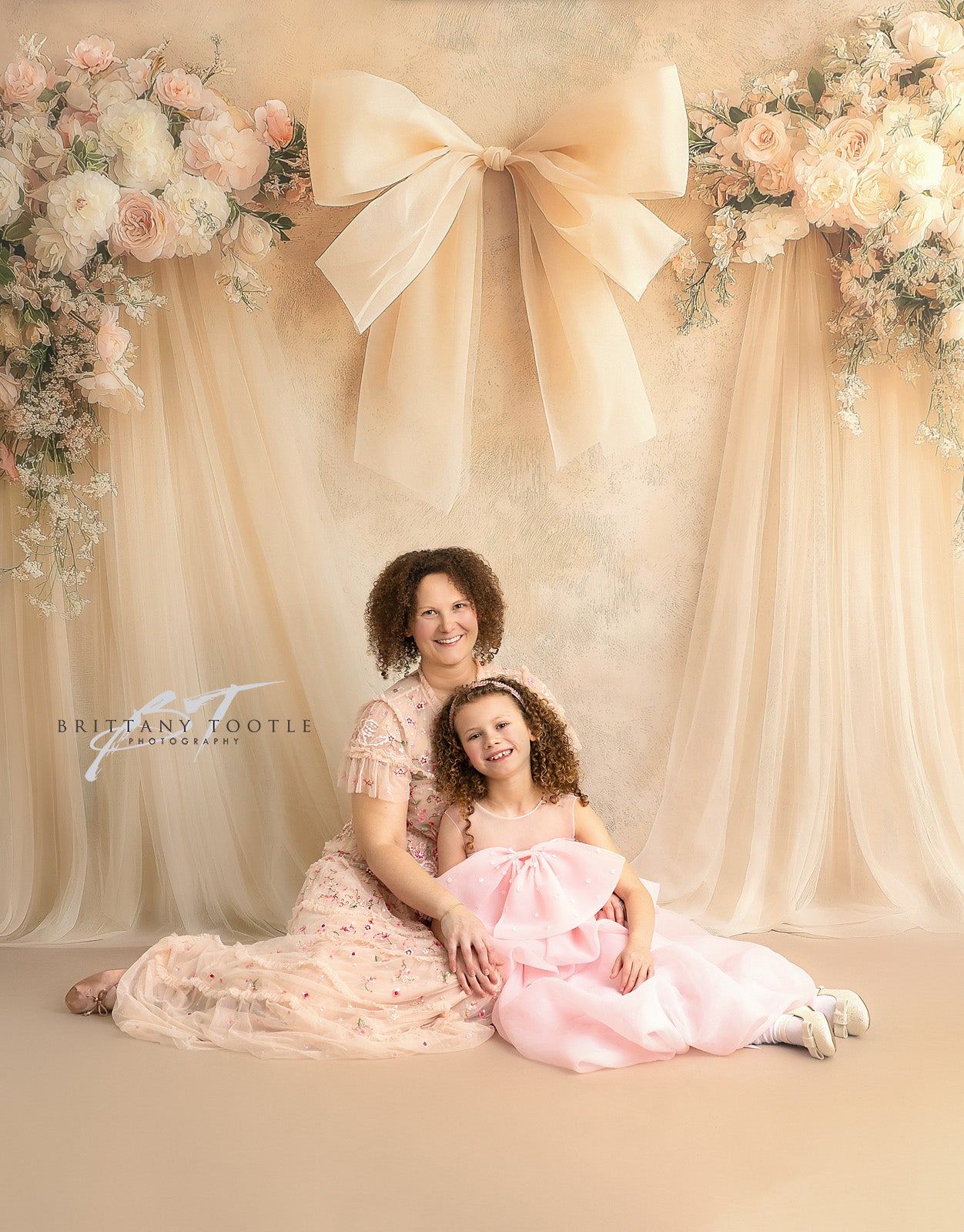 Ivory Bow Harmony  - With Sweep Option