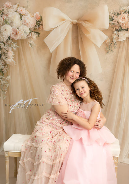 Ivory Bow Harmony  - With Sweep Option