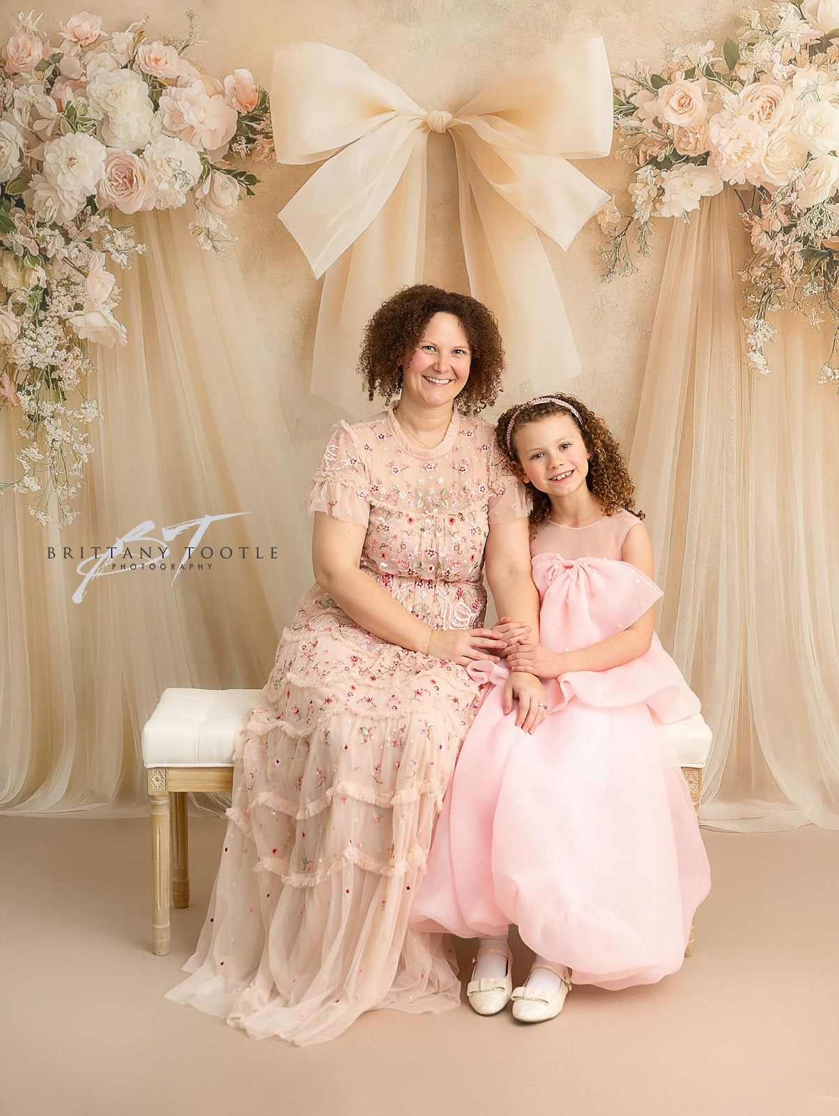 Ivory Bow Harmony  - With Sweep Option