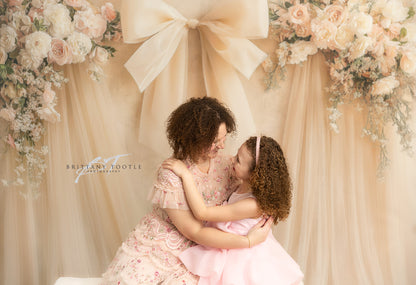 Ivory Bow Harmony  - With Sweep Option