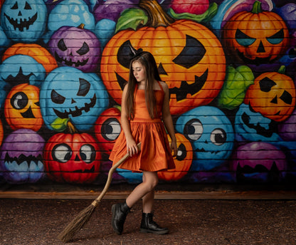 Jack-o-Lantern Graffiti Jam - With Sweep Option