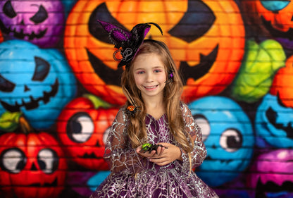 Jack-o-Lantern Graffiti Jam - With Sweep Option