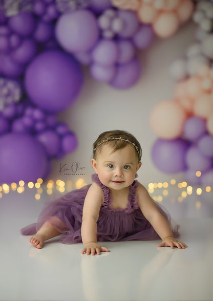 Jazzy Lilac Balloon Arch