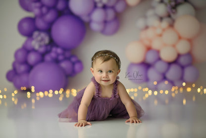 Jazzy Lilac Balloon Arch