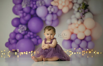 Jazzy Lilac Balloon Arch
