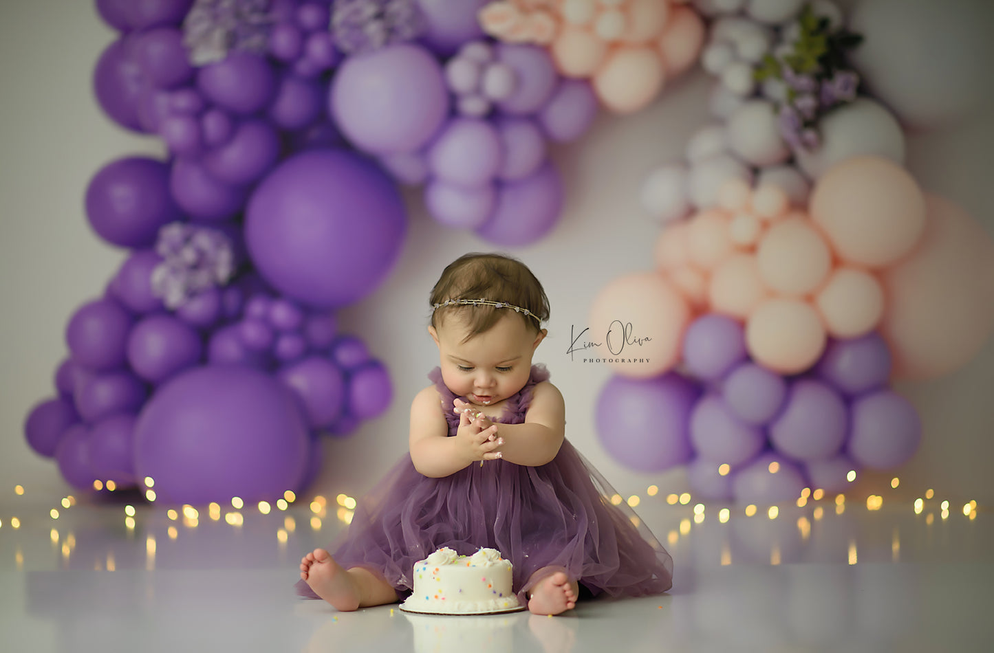 Jazzy Lilac Balloon Arch