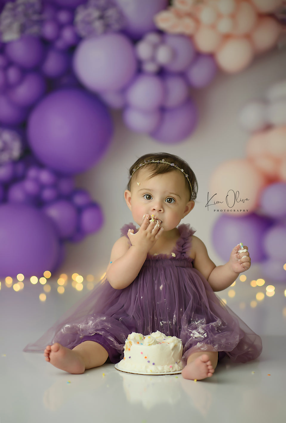 Jazzy Lilac Balloon Arch