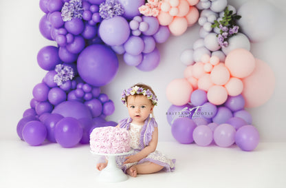 Jazzy Lilac Balloon Arch