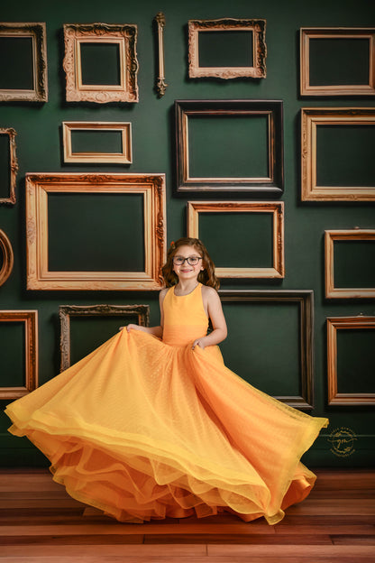 Jewel Frames - Green - With Sweep Option