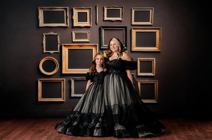 Jewel Frames - Brown - With Sweep Option