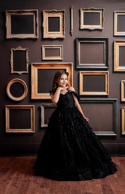 Jewel Frames - Brown - With Sweep Option