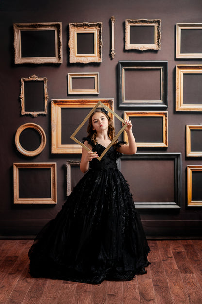 Jewel Frames - Brown - With Sweep Option