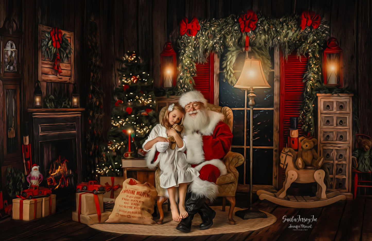 Jingle By The Fireplace Room