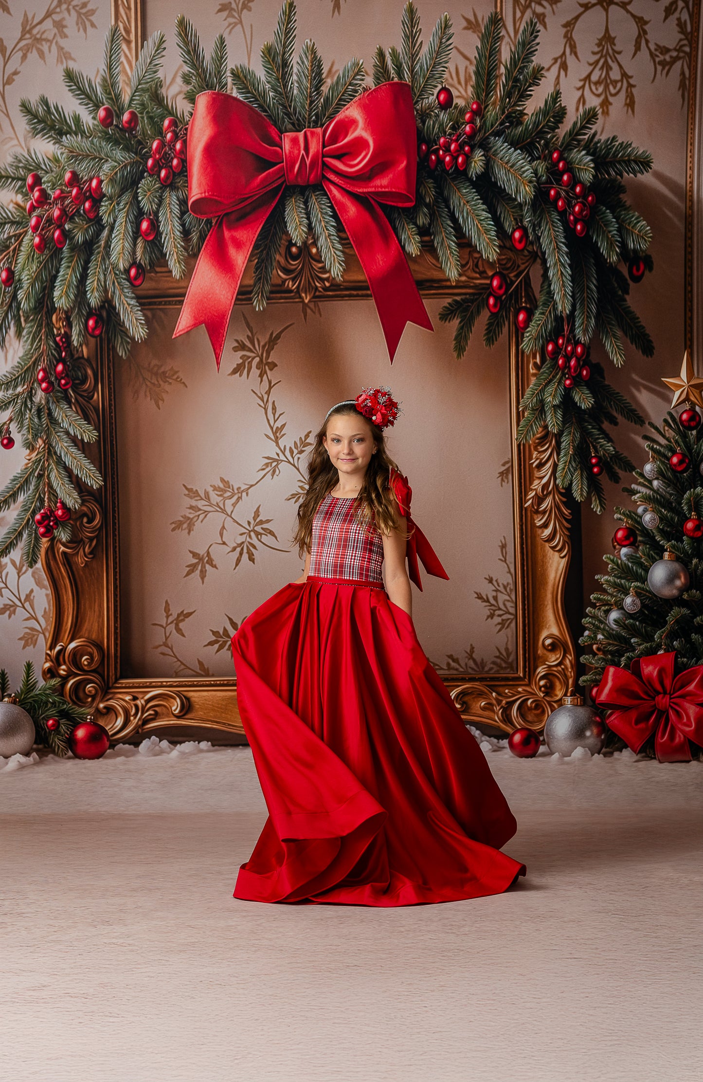 Holiday Portrait Room - with Sweep Option