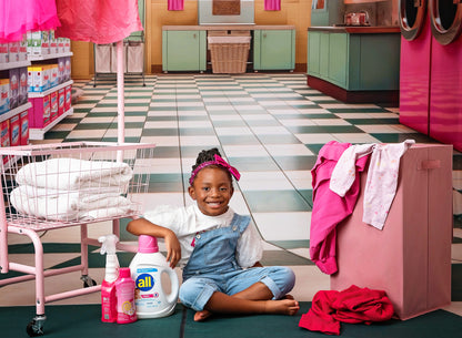 Laundry Day - Yellow - With Sweep Option