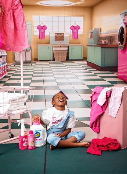 Laundry Day - Yellow - With Sweep Option