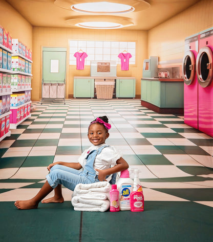 Laundry Day - Yellow - With Sweep Option