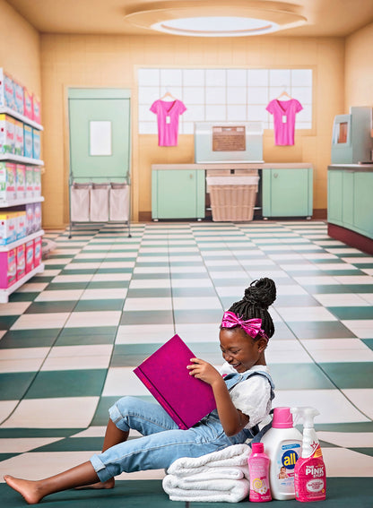 Laundry Day - Yellow - With Sweep Option