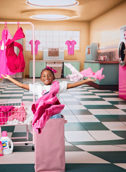 Laundry Day - Yellow - With Sweep Option