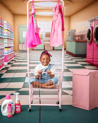 Laundry Day - Yellow - With Sweep Option