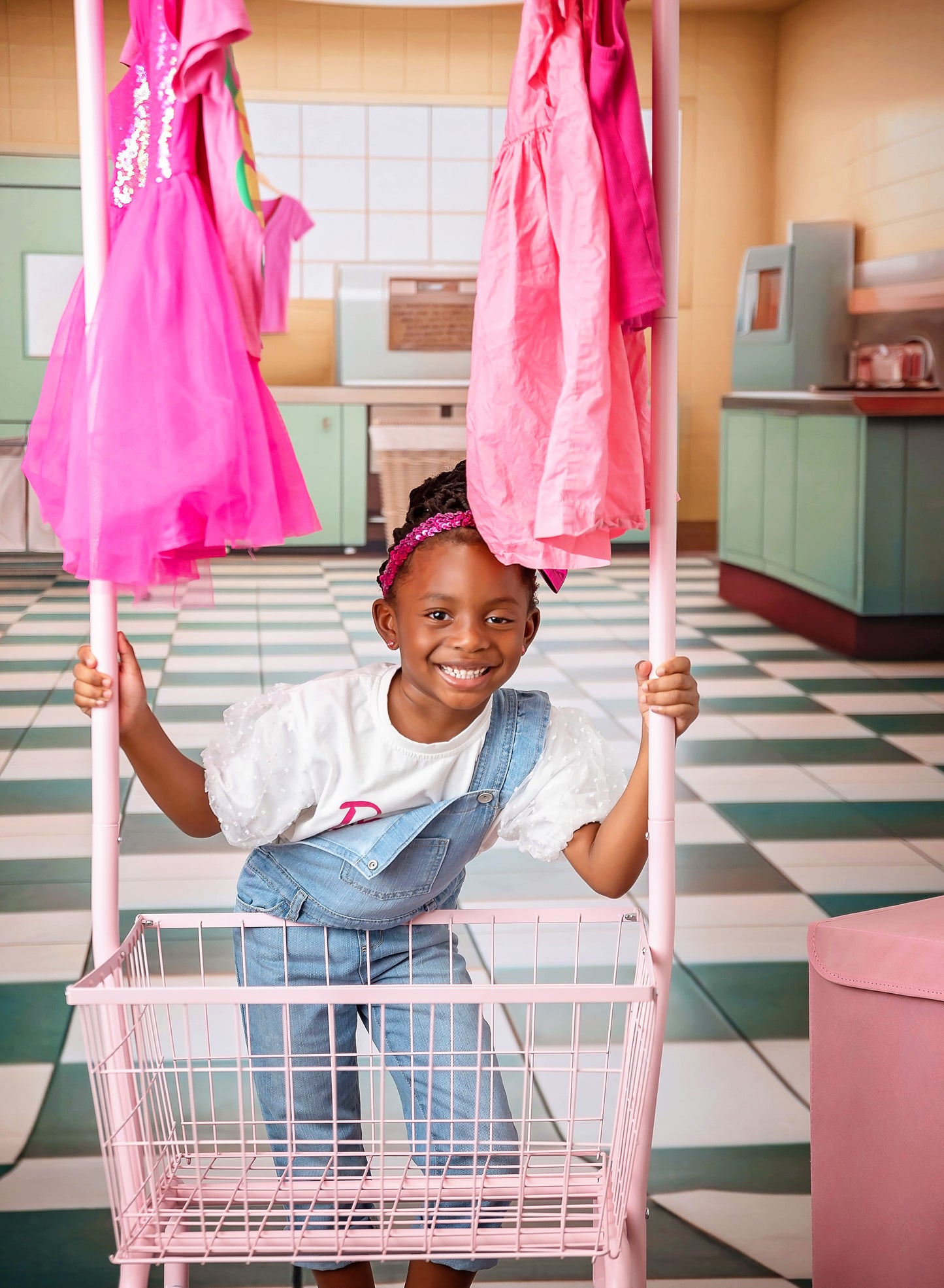 Laundry Day - Yellow - With Sweep Option