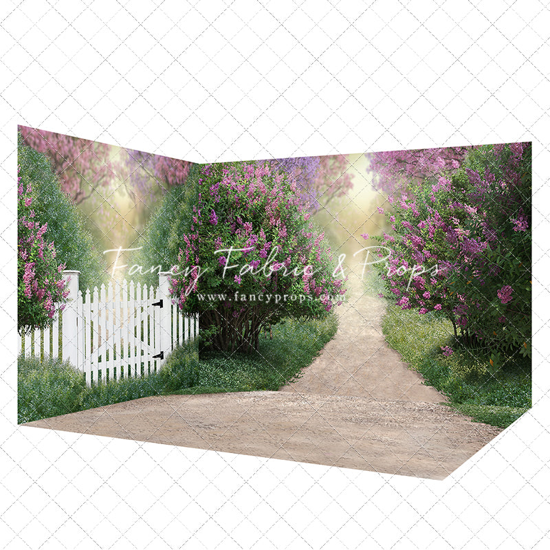 Lilac Garden Path Room