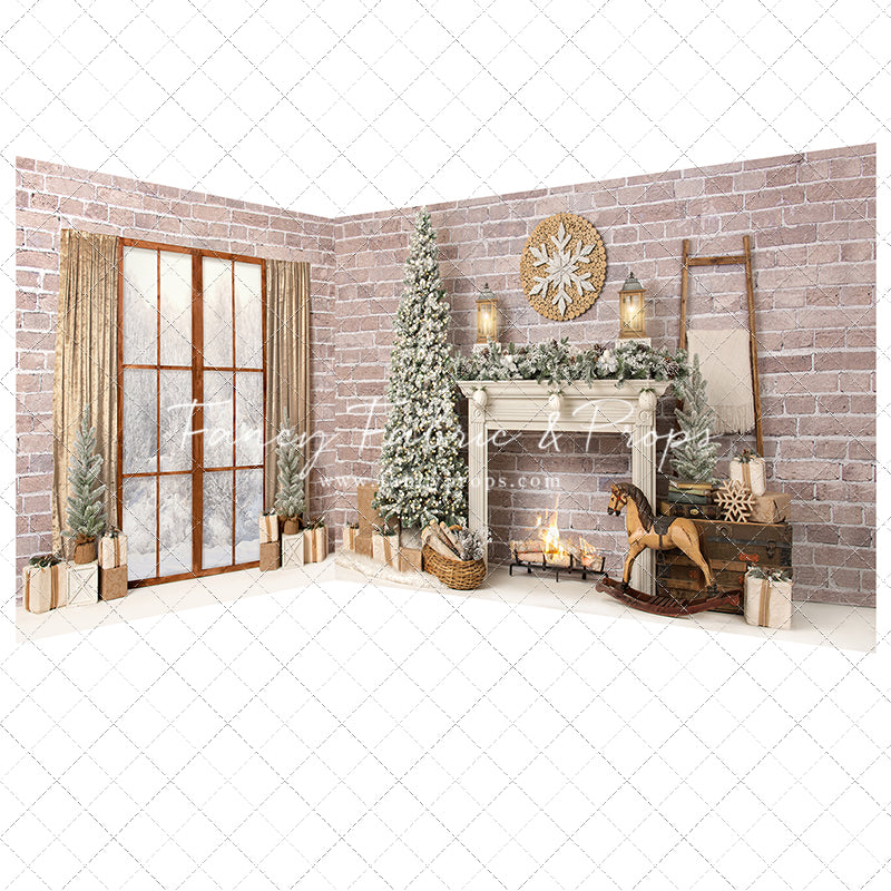 Lofthouse Brick Mantle 2pc Room