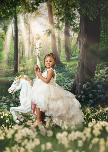 Lush Flowering Forest