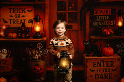Haunted Harvest Stand - with Sweep Option