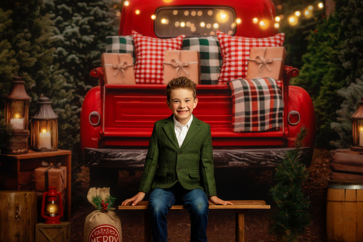 Classic Holiday Tree Farm - with Sweep Option
