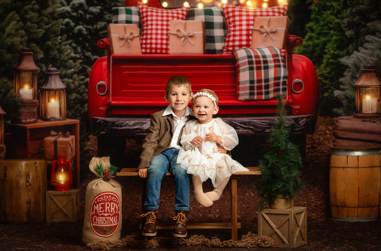 Classic Holiday Tree Farm - with Sweep Option
