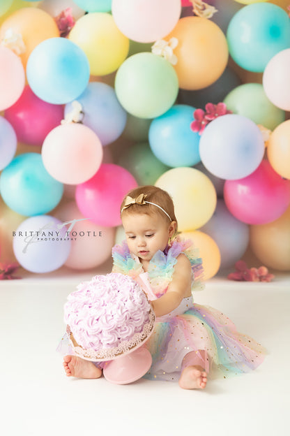 Macaron Balloon Wall