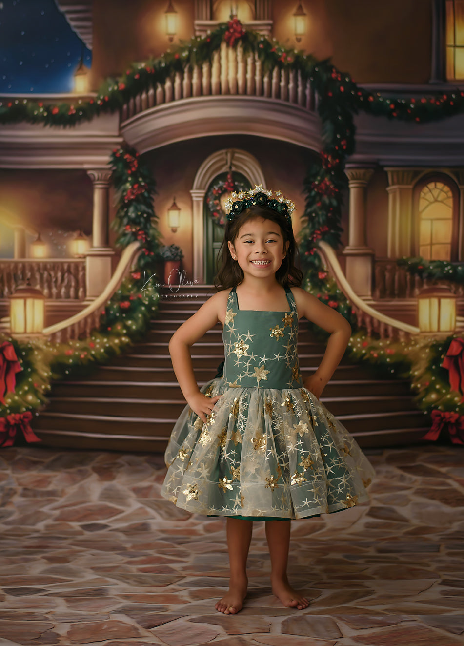 Magical Holiday Estate - Cobblestone Option - with Sweep Option