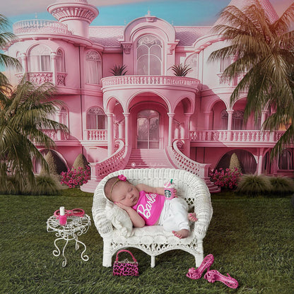 Magical Mansion - Grass Floor -  60x50" - Plus Sweep Option - Littles Collection