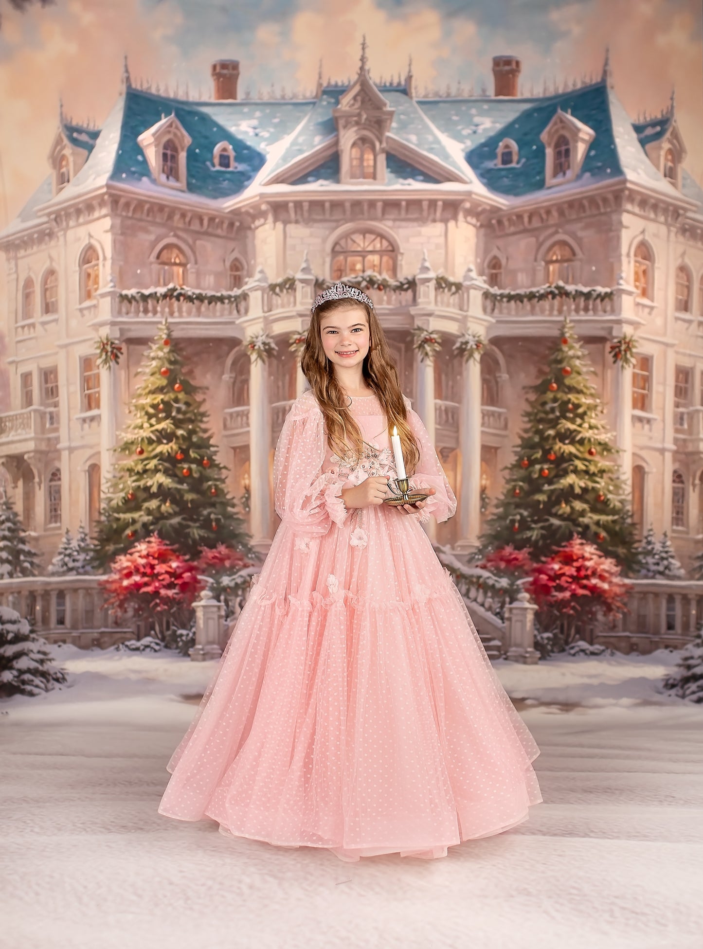 Majestic Christmas Manor - With Sweep Option